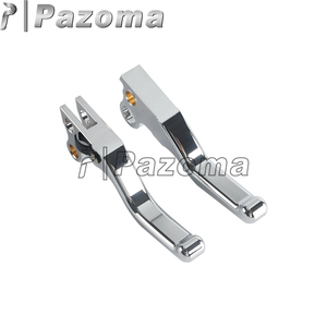 Palanca de Freno y Embrague de 3 Dedos para Motocicleta, Duradera y Sólida, para Modelos <span class=keywords><strong>Harley</strong></span> FLHTC/FXST/XLH/FLST 1982-1995 - Product Image 3