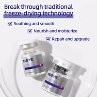 Lotion lyophilisée au peptide de cuivre bleu et au squalane, marque privée, réparation, apaisement, hydratation, peau sèche et abîmée