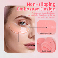 Masques hydrogel pour les yeux au PDRN, ADN de saumon et rétinol, marque privée OEM, pour les cernes, les poches et les ridules, avec de la niacinamide
