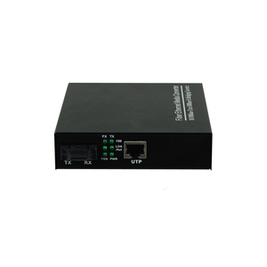 Bộ Chuyển Đổi Quang Đa Phương Tiện FE Bên Ngoài <span class=keywords><strong>100M</strong></span> <span class=keywords><strong>Ethernet</strong></span> RJ45 Qua Sợi Quang 850/1310/1550 Nm Đầu Nối Sợi Quang SC FC LC SFP - Product Image 2
