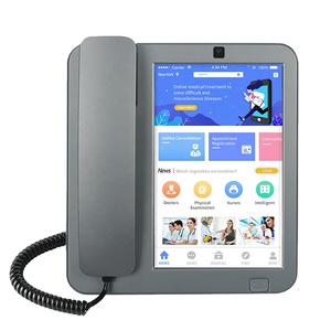 Màn hình 8 inch 4G Thẻ Sim PSTN cổng RJ45 VoIP SIP Android 10 cố định điện thoại không dây 2 + 16GB Ram/Rom 500mp camera cho 5.0 - Product Image 2