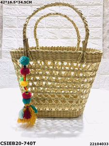 Panier de rangement en bambou de conception personnalisée de style rétro avec construction durable et poignée robuste Bonne aide à la maison - Product Image 3