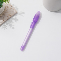 Vente en gros de stylos à encre invisible Stylo espion avec lumière UV Stylos à message secret Marqueur invisible pour la peau soluble dans l'eau pour l'école et le bureau