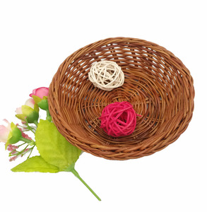 Hand-made Small <strong>Decoration</strong> <strong>Baskets</strong> for Hotels and Restaurants Eco-Friendl Natural <strong>Storage</strong> <strong>Basket</strong> - Product Image 5