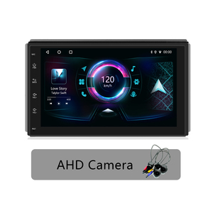 วิทยุติดรถยนต์ระบบแอนดรอยด์ จอสัมผัส 7 นิ้ว แบบ Double <span class=keywords><strong>Din</strong></span> พร้อมฟังก์ชั่นบันทึกภาพหน้า-หลัง สำหรับอุปกรณ์อิเล็กทรอนิกส์ยานยนต์ - Product Image 2