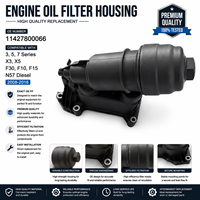 Housing Filter Oli Mesin Profesional untuk bmw Placeholder Seri 3 5 7 X3 X5 OE 11427800066 Pembuangan Panas yang Efisien