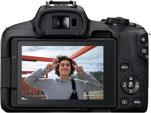 Kit de Lente RF-S18-45mm STM para <span class=keywords><strong>C</strong></span>ámara sin Espejo EOS <span class=keywords><strong>R50</strong></span>, Sensor CMOS APS-<span class=keywords><strong>C</strong></span> de 24.2MP, Video 4K, Estabilización de Imagen por Desplazamiento, Montura RF, Negro - Product Image 4