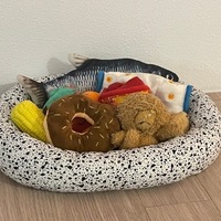 Panier de rangement en tissu de coton 36x25cm, organisateur polyvalent pour articles divers, cosmétiques, bijoux, panier ovale en tissu pour ranger les clés