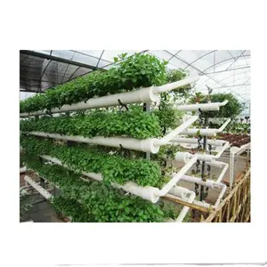 pvc material pipe ISO 9001 German DIN8077/8078 PVC pipe for planting vegetables at home farm pvc pipe greenhouse