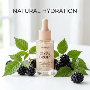 Siero Viso Vegetariano con Acido Poliglutammico <span class=keywords><strong>e</strong></span> <span class=keywords><strong>Vitamina</strong></span> <span class=keywords><strong>E</strong></span>, <span class=keywords><strong>Gocce</strong></span> Idratanti Luminose Anti-Età <span class=keywords><strong>e</strong></span> Sbiancanti, Antiossidanti Organici - Product Image 4