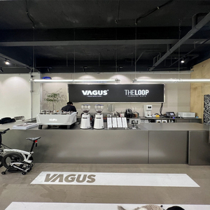 Vintage Bar Counter <b>Mirror</b> Stainless Steel Custom Bar <b>Table</b> with Signage for Pub Cocktail Bar - Product Image 5