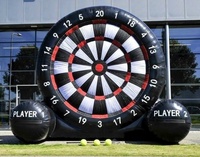 Jeu de cibles de coups de pied gonflables en plein air de vente chaude fléchette de football gonflable pour enfants et adultes jeux de sport gonflables
