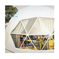 Tente de luxe en toile imperméable 4 saisons pour famille, grand Camping, Safari
