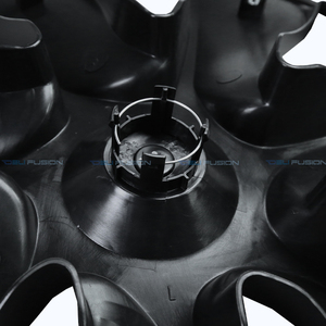 Enjoliveurs de roue pour Tesla Model Y 2020-2026, 19 pouces, style turbine, noir mat, pour modification automobile, 4 pièces - Product Image 5