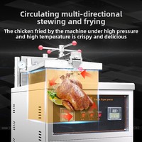 Friteuse à pression électrique et à gaz pour restaurant KFC, 3000W, pour poulet frit et cuisses de canard, garantie d'un an en Chine