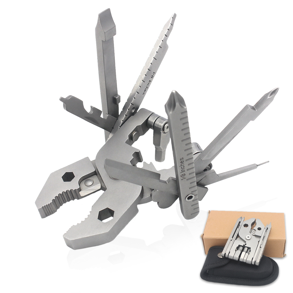 25 in 1 mini foldable multifunctional hardware outdoor tools multi tool plier