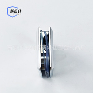 Clip en alliage de zinc Xin Xiong Jia pour fixation sur surface carrée à 0 degré pour charnières de porte de douche de salle de bain - Product Image 5