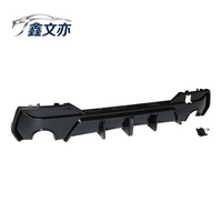 Diffuseur arrière style MP noir avec spoiler inférieur arrière à LED pour BMW Série 4 G22, pièces de modification
