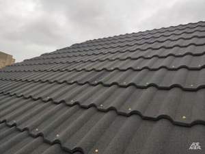 Teja de Acero Recubierta de Piedra Azul CS Duradera y Moderna para Villas, Estilo Corrugado <span class=keywords><strong>Robert</strong></span> <span class=keywords><strong>Stack</strong></span> Europeo con Sistema de Encaje Macho y Hembra - Product Image 6