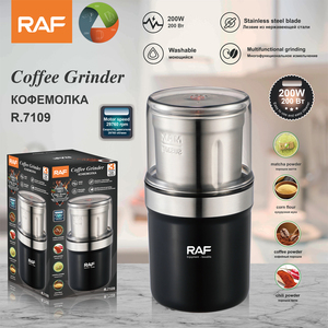Macinacaffè Elettrico RAF R.7109 200W 100G Alta Velocità 29760 RPM Macinino Multifunzione per Caffè in Polvere, Peperoncino, Matcha, Farina di Mais - Product Image 2