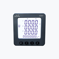 Medidor de Energía Trifásico EASTSONG ES96ZY Clase 0.5S, Análisis de Armónicos kWh, Factor de Potencia Activo y Reactivo, DI DO RS485 IP65 6A