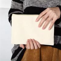 Tas Kosmetik Kanvas Warna Hitam Kapasitas Besar untuk Perjalanan, Penyimpanan, dan Perlengkapan Mandi