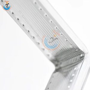 Espaciador de doble acristalamiento de puerta <span class=keywords><strong>y</strong></span> ventana de aluminio fijo moderno con vidrio templado calificado Energy Star adhesivo - Product Image 4