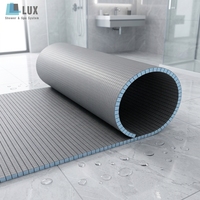 Panneau en mousse XPS incurvé imperméable, résistant à l'humidité, léger, pour carrelage, pour salle de bain et usage extérieur