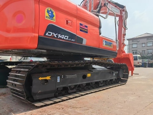 รถขุด DOOSAN DX140 มือสอง 14 ตัน เครื่องยนต์คัมมินส์ ปั๊มไฮดรอลิกคาวาซากิ มอเตอร์ วาล์ว KYB ชั่วโมงการใช้งานต่ำ สภาพ 90% ใหม่ ราคาแข่งขัน ปี 2023 - Product Image 3