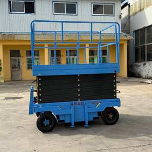 Elevadores de tijera hidráulicos eléctricos móviles con control de accionamiento de motor eléctrico-Mango 4M - 18M Compra a granel para alquiler Distribuidor de reventa - Product Image 2