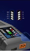 Chargeur intelligent ToolkitRC C4 AC 55W 4A avec indicateur LED pour batteries Lipo LiHV LiFe 2-4S et NiMH 5-8S pour drone FPV