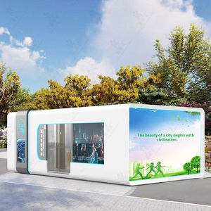Baño Público Inteligente City Smart Station con Monitoreo Inteligente, Energía Solar y Diseño Duradero para Entrada de Baño - Product Image 2