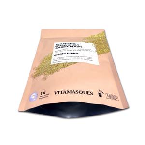 Wholesale Custom Design 3 Side Seal Bags Heat Seal Bottom Sachets Mylar Aluminum Moisture-proof Bags for Mask - Product Image 5