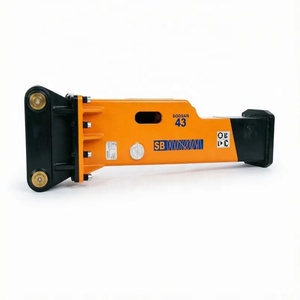 Triturador hidráulico de caja nueva SB43 para industrias de construcción y minería incluye cojinete de motor de bomba de martillo rompedor de cincel - Product Image 1