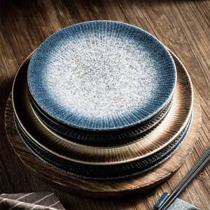 Nordic Design Dinner <strong>Set</strong> <strong>Plates</strong> Blue Modern Party Italian Round <strong>Plates</strong> Dinner <strong>Sets</strong> Ceramic Elegant <strong>Kitchen</strong> Dishes - Product Image 6
