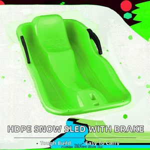 Binyu TC-LK <span class=keywords><strong>Luge</strong></span> en plastique HDPE portable avec frein pour les sports d'hiver en plein air pour <span class=keywords><strong>enfants</strong></span> - Product Image 2