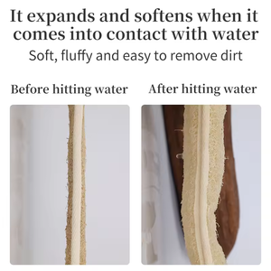 Eco-Friendly All-Natural Long Loofah Long Handle Back Scrubber <b>Body</b> Exfoliating Modern - Product Image 2