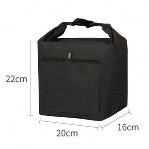 Custom Logo Oxford Fabric Reusable <b>Insulated</b> Bag <b>Lunch</b> <b>Box</b> Soft Cooler Cooling Tote for Corporate Welcome Gift - Product Image 3