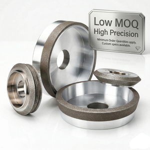 Customized 3.0mm Thickness Industrial Cut-Off Grinding Disc Diamond 1.5R Radius Fine <b>Abrasive</b> OEM - Product Image 3