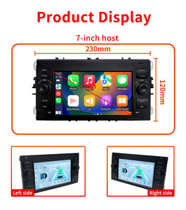 CARUPEZ 7 pollici universale Android Car Stereo DSP GPS stile OEM per <span class=keywords><strong>Ford</strong></span> <span class=keywords><strong>Focus</strong></span> Fusion Mondeo 2005-2011 <span class=keywords><strong>modelli</strong></span> 8581/7862 8core - Product Image 5