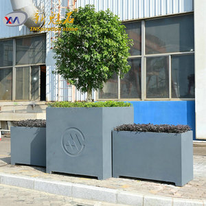 Macetas Artísticas de Piedra Mágica GRC, de Alta Resistencia, para Exteriores, Ingeniería Municipal - Product Image 1