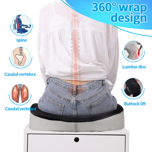 Nhà Máy Giá Ergonomic Bộ nhớ bọt đệm thoải mái chỉnh hình Coccyx sciatica trở lại ghế đệm cho ghế văn phòng - Product Image 5