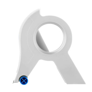 Applicatore di Nastro Adesivo Facile da Usare, Adatto per Nastri Fino a 35 mm di Larghezza, Dispenser di Nastro Bianco per Bordi, Battiscopa, Telai di Porte, Pittura - Product Image 6