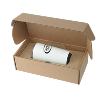 Boîtes d'emballage pour boissons personnalisées avec logo, gobelet, bouteille d'eau, mug, boîte cadeau pour l'expédition