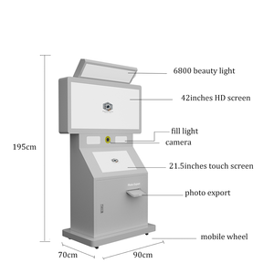 كشك تصوير رقمي كوري رائج بأسلوب القوس سطح مغلق، ماكينة كشك تصوير للبيع من المصنع للمقاهي - Product Image 2