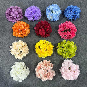 Accessoire de cheveux en fleur d'hortensia artificielle en soie réaliste pour la photographie de mariage et les décorations - Product Image 2