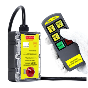รีโมทคอนโทรลอุตสาหกรรมคุณภาพสูง ML-4AS สำหรับเครน 220V/380V/36V/12V/24V พร้อมฟังก์ชั่นวัดอุณหภูมิและเมาส์ ระบบ Rolling Code - Product Image 4