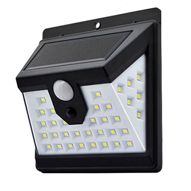 IP65 Waterproof home 40 led solar light PIR motion sensor Outdoor solar wall light