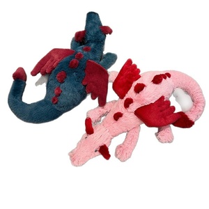 Collection JC – Jouets en peluche super doux, mignons, en forme de cœur rose et rouge, feuille d'érable, dragon, poupée de confort pour bébé, rembourrage en coton PP, 0-24 mois, anti-stress - Product Image 1