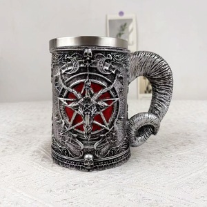 <span class=keywords><strong>Nouveau</strong></span> créatif argent tasse tasse chanson de glace et de feu/<span class=keywords><strong>Game</strong></span> <span class=keywords><strong>of</strong></span> <span class=keywords><strong>Thrones</strong></span> Party Bar tasse tasse personnalisé bière tasse en acier inoxydable whisky - Product Image 2